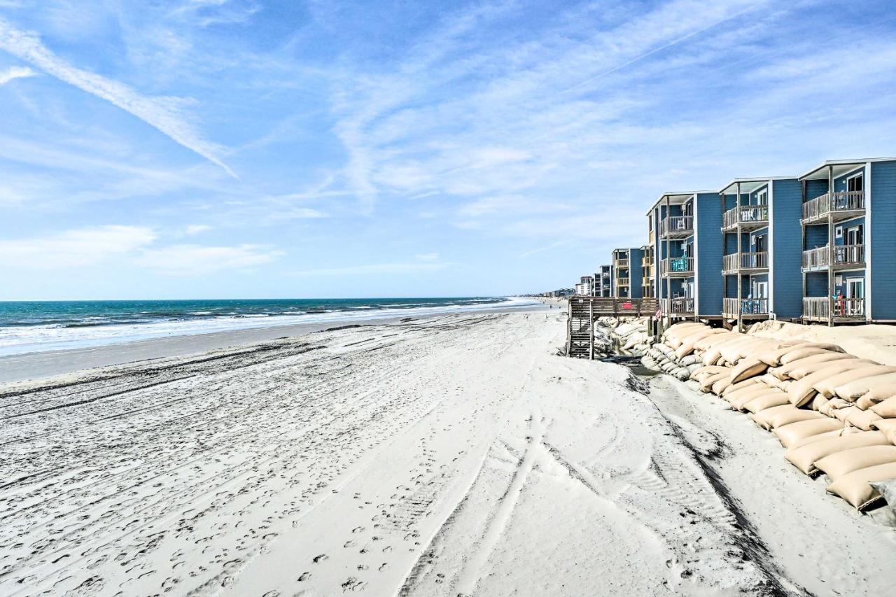 North Topsail Condo - Steps To Beach! Норт Топсейл Бийч Екстериор снимка